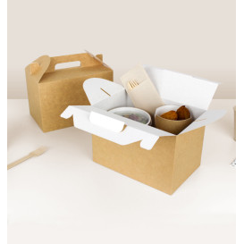 Caja de Menu Kraft 225x145x150mm (150 Uds)
