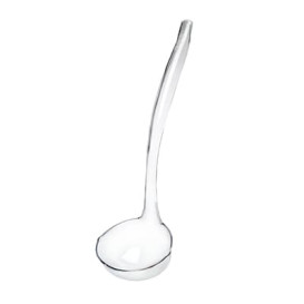 Cuchara De Plastico Para Ensalada Y Sopa Trasparente 