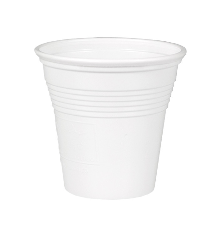 Vaso de Plastico PS Blanco 80 ml (4800 Uds)
