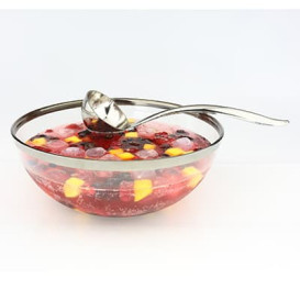 Cuchara De Plastico Para Ensalada Y Sopa Plata (5 Uds)