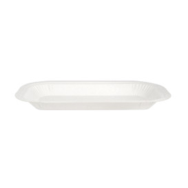 Bandeja de Cartón Antigrasa Blanco 15x23cm 250g/m² (50 Uds)
