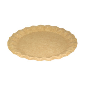 Plato de Cartón Kraft "Flower" Ø29cm 245g/m² (600 Uds)