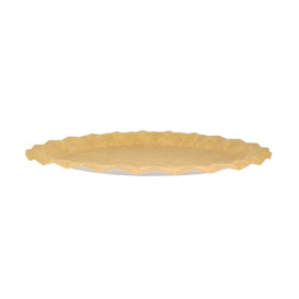 Plato de Cartón Kraft "Flower" Ø29cm 245g/m² (600 Uds)
