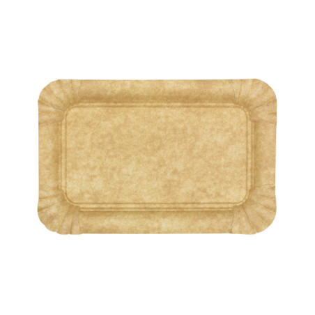 Bandeja de Cartón Kraft "Flower" 12x19cm 295g/m² (800 Uds)