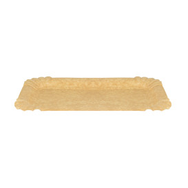 Bandeja de Cartón Kraft "Flower" 12x19cm 295g/m² (50 Uds)