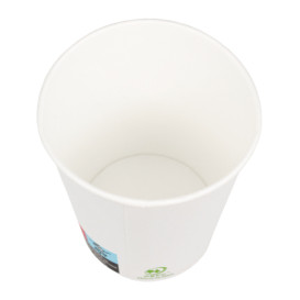 Vaso Cartón 6 Oz/180ml Blanco Ø7,0cm (100 Uds)