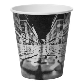 Vaso Cartón 6Oz/180ml "Parisian" Ø8,0cm (50 Uds)