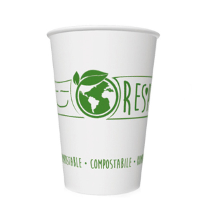 Vaso Cartón "Bio" 7Oz/220ml Blanco (1000 Uds)