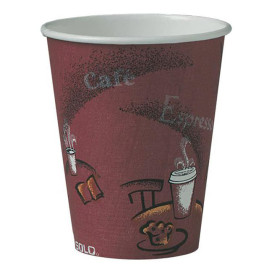 Vaso Cartón 10 Oz/300ml "Bistro" Ø8,4cm (1000 Uds)