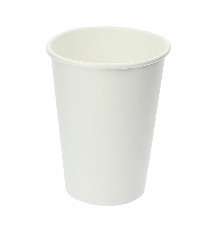Vaso Cartón 16 Oz/500ml Blanco Ø9,0cm (50 Uds)