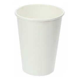 Vaso Cartón 16 Oz/500ml Blanco Ø9,0cm (1000 Uds)