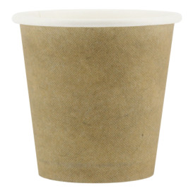 Vaso Cartón ECO 2,5 Oz/75ml Kraft Ø5cm (2.000 Uds)