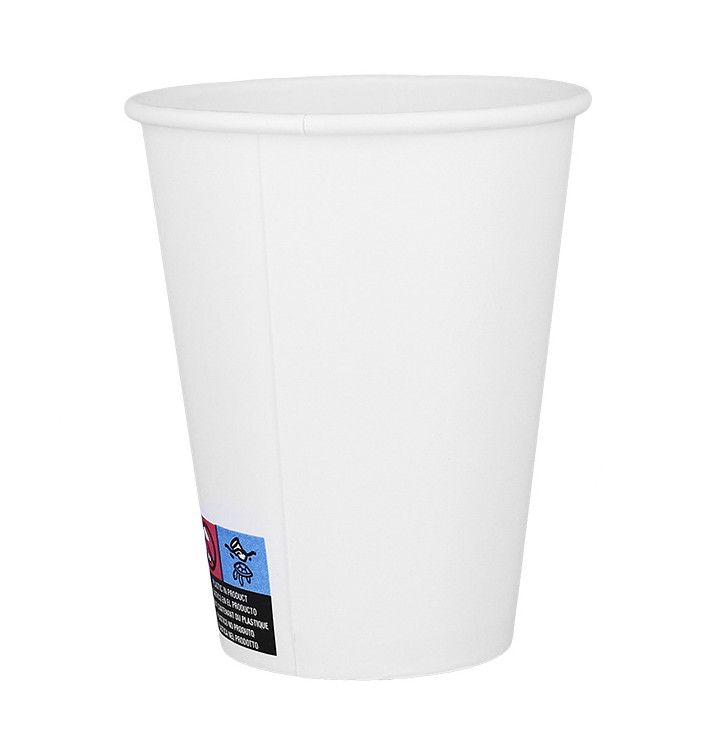 Vaso Cartón ECO 14 Oz/420ml Blanco Ø9cm (1.000 Uds)