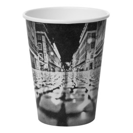 Vaso Cartón 12 Oz/360ml "Parisian" Ø8,9cm (1.000 Uds)
