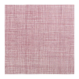 Mantel Individual Papel 30x40cm "Entre Lineas" Burdeos 40g/m² (1000 Uds)