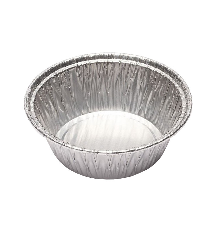 Envase de Aluminio Redondo Pasteleria 60ml (200 Uds)