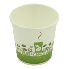 Vaso de Cartón y PLA 4 Oz/100ml (50 Uds)