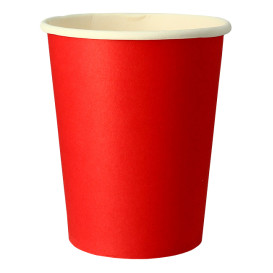 Vaso Cartón 9 Oz/240ml Rojo "Party" (300 Uds)