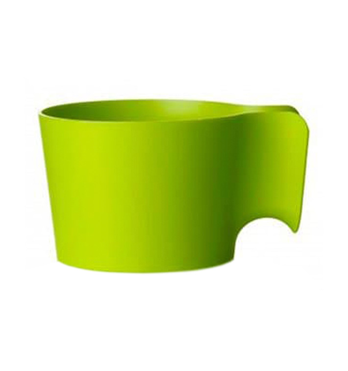 Porta vasos "Cupholder" Verde Lima (96 Unidades)