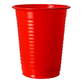 Vaso Almidón Maíz PLA Rojo 200ml (50 Uds)