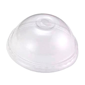 Tapa Cupula Cerrada PET para Vaso Transp. Ø78mm (50 Uds)