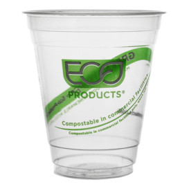 Vaso Almidón de Maíz PLA "Green Stripe" 205ml (2.000 Uds)