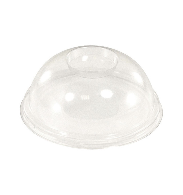 Tapa Cúpula Cerrada PLA Transp. Ø9,5cm (2000 Uds)