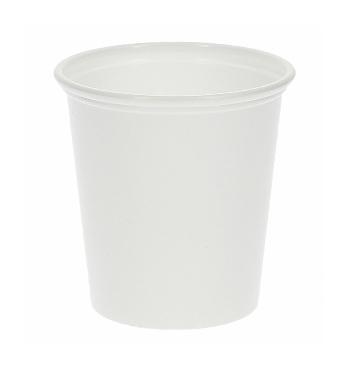 Vaso de Plastico PS Blanco 100 ml (50 Unidades) 