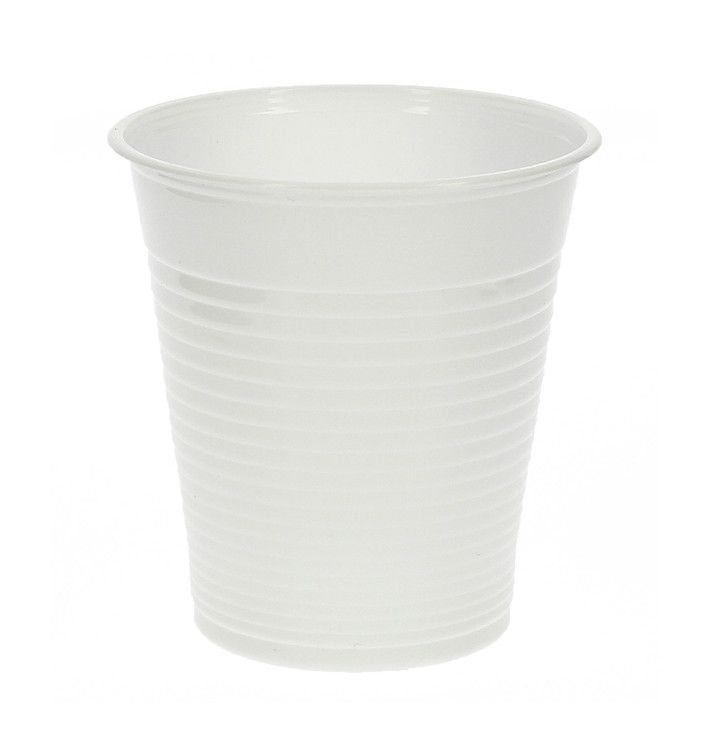 Vaso de Plastico PP Blanco 200 ml (3.000 Unidades)