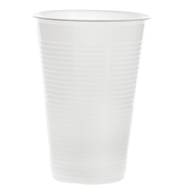 Vaso de Plastico PP Blanco 220 ml (100 Unidades)