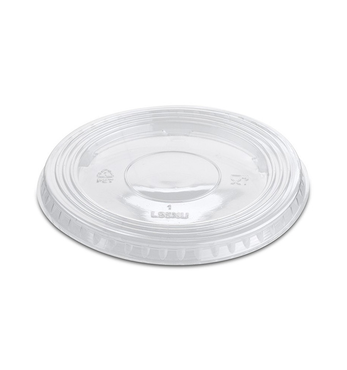 Tapa Plana Cerrada PET Cristal Ø9,4cm (1000 Uds)
