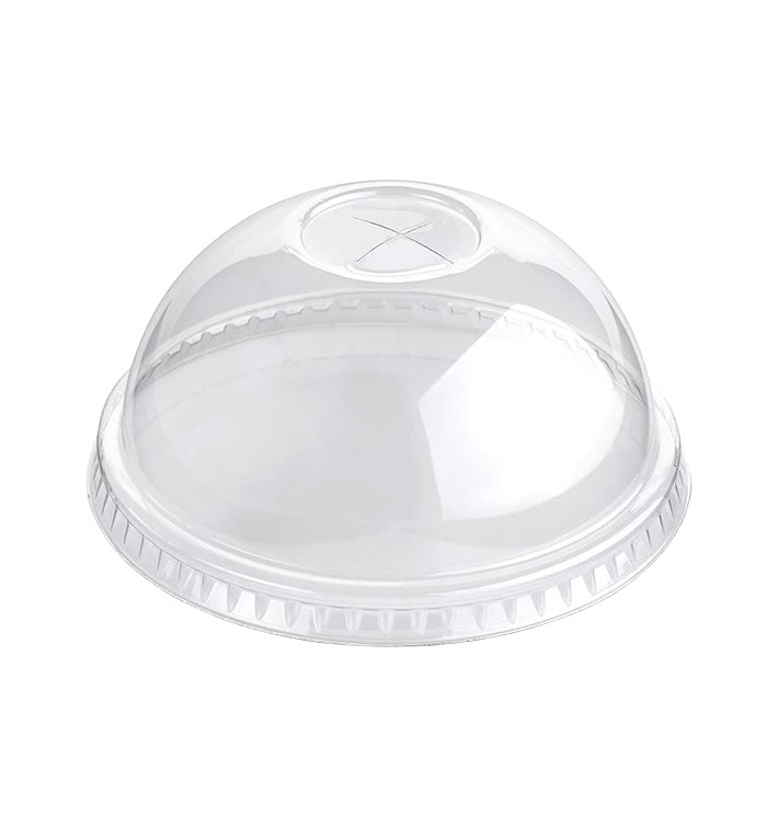 Tapa Cúpula con Cruz PET Cristal Ø9,4cm (900 Uds)