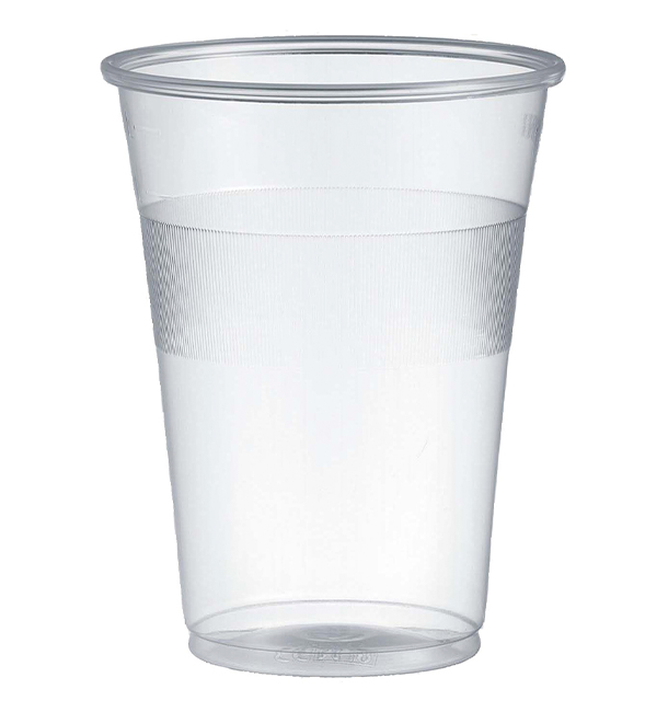 Vaso de Plastico PP Transparente 300ml Ø7,7cm (1250 Uds)