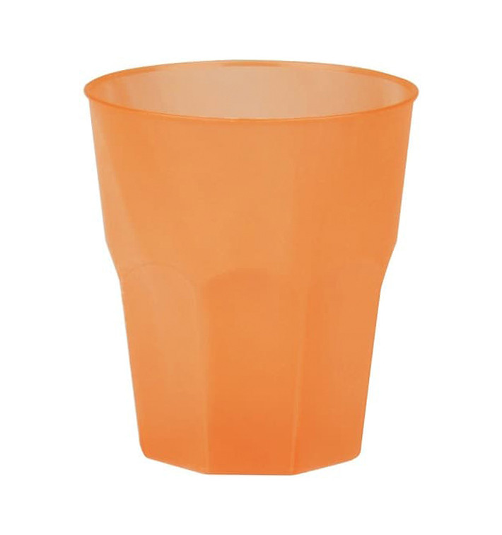 Vaso de Plastico "Frost" Naranja PP 270ml (20 Uds)