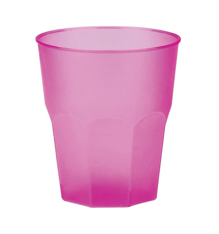 Vaso de Plastico "Frost" Fucsia PP 270ml (420 Uds)