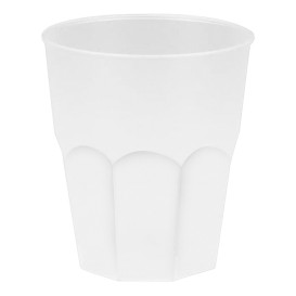 Vaso de Plastico "Frost" Blanco PP 270ml (420 Uds)