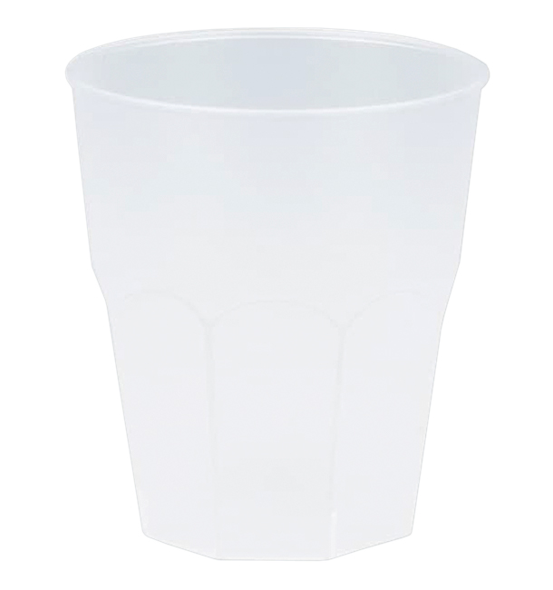 Vaso de Plastico "Frost" Blanco PP 270ml (20 Uds)