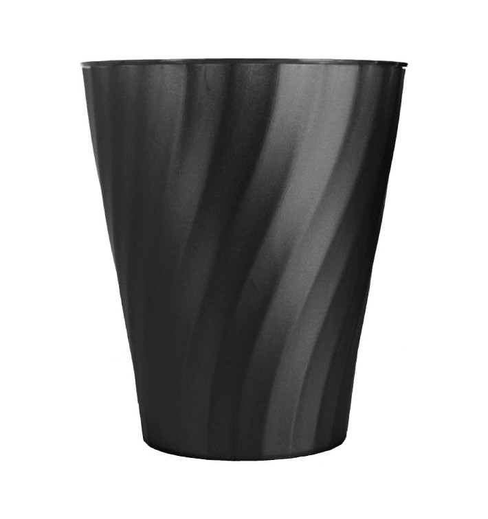 Vaso de Plastico PP "X-Table" Negro 320ml (128 Uds)