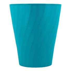 Vaso de Plastico PP "X-Table" Turquesa 320ml (128 Uds)