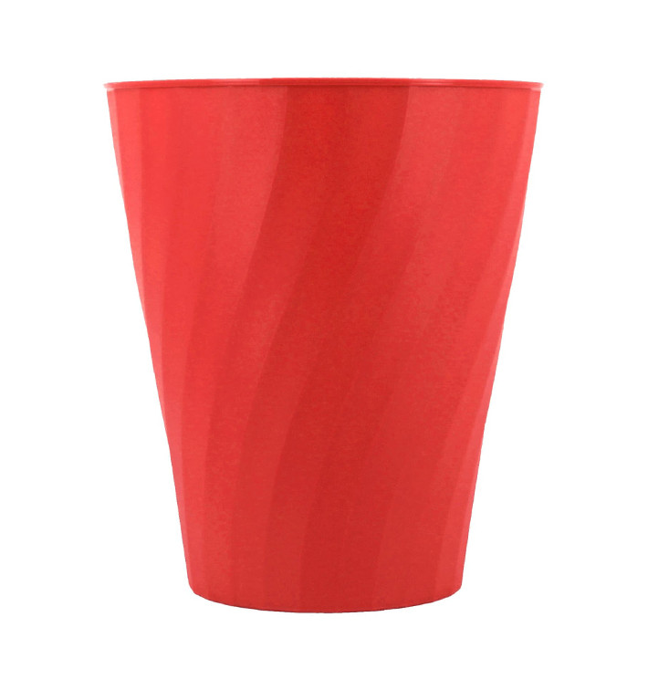 Vaso de Plastico "X-Table" Rojo PP 320ml (8 Uds)