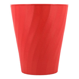 Vaso de Plastico PP "X-Table" Rojo 320ml (128 Uds)