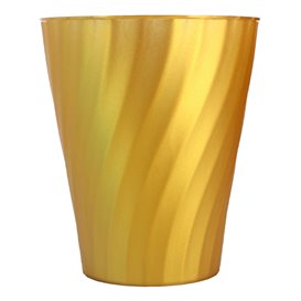 Vaso de Plastico PP "X-Table" Oro 320ml (128 Uds)