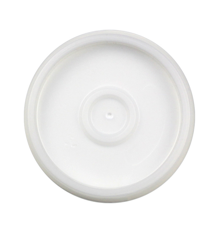 Tapa PS Traslúcida para Vaso Foam EPS 4Oz/120ml Ø6,9cm (100 Uds)