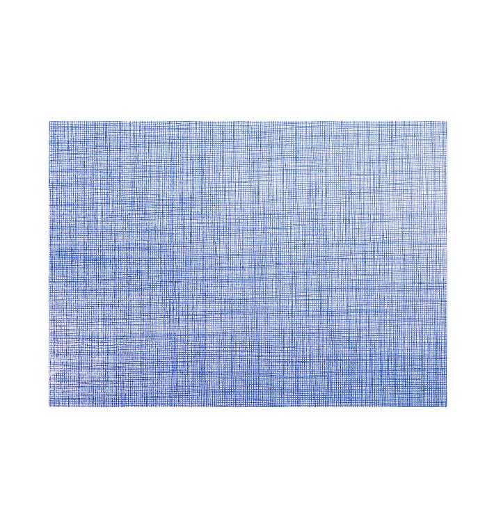 Mantel Individual Papel 30x40cm "Entre Lineas" Azul 40g/m² (1000 Uds)