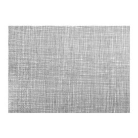 Mantel Individual Papel 30x40cm "Entre Lineas" Gris 40g/m² (1000 Uds)