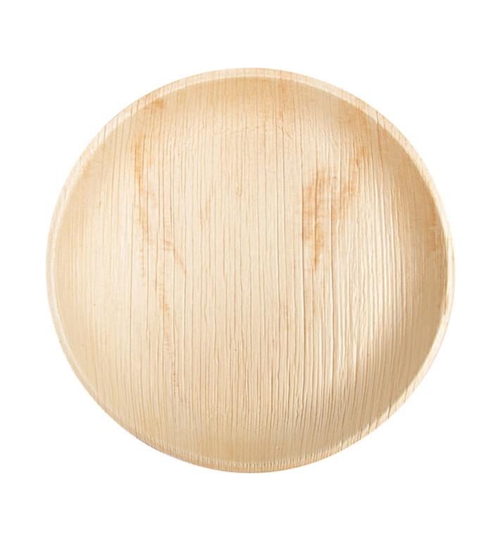 Plato Redondo Hoja de Palma 25,0 cm (25 Uds)