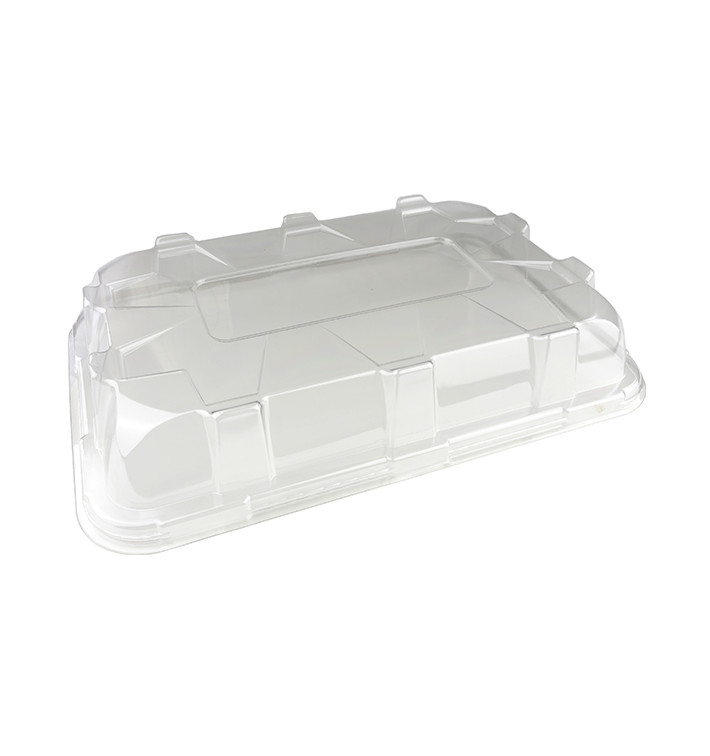 Tapa de Plástico PS para Bandeja de 55x37x8cm (5 Uds)