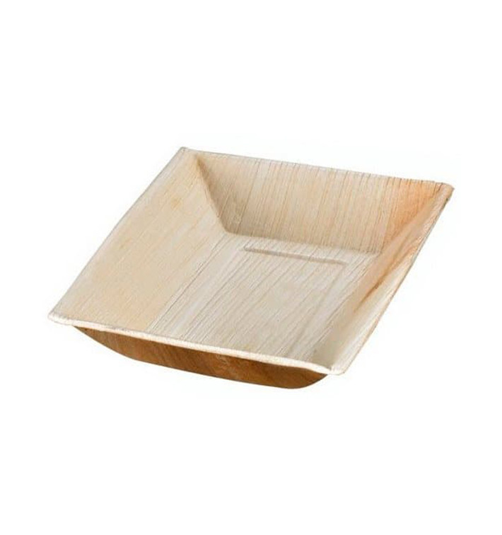 Bandeja Rectangular Hoja de Palma 17,7x12x3cm (100 Uds)
