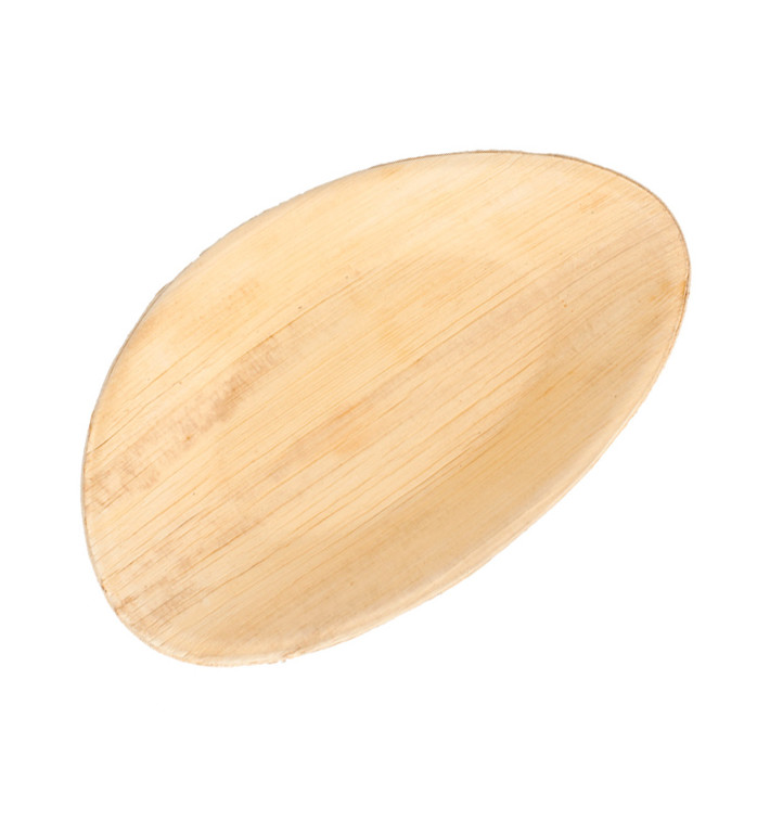 Bandeja Ovalada Hoja de Palma 26x16x2,5cm (25 Uds)