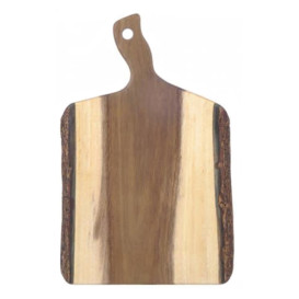 Bandeja Presentación con Asa Madera 305x203x19mm (1 Ud)